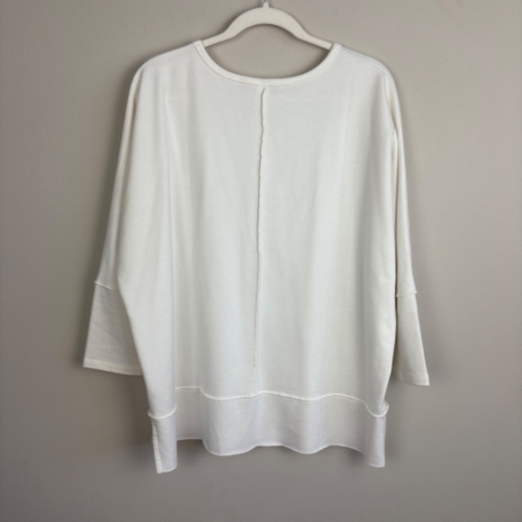 Spanx Perfect Length Top Dolman Sleeve Sweatshirt - Size Large - Picture 8 of 8